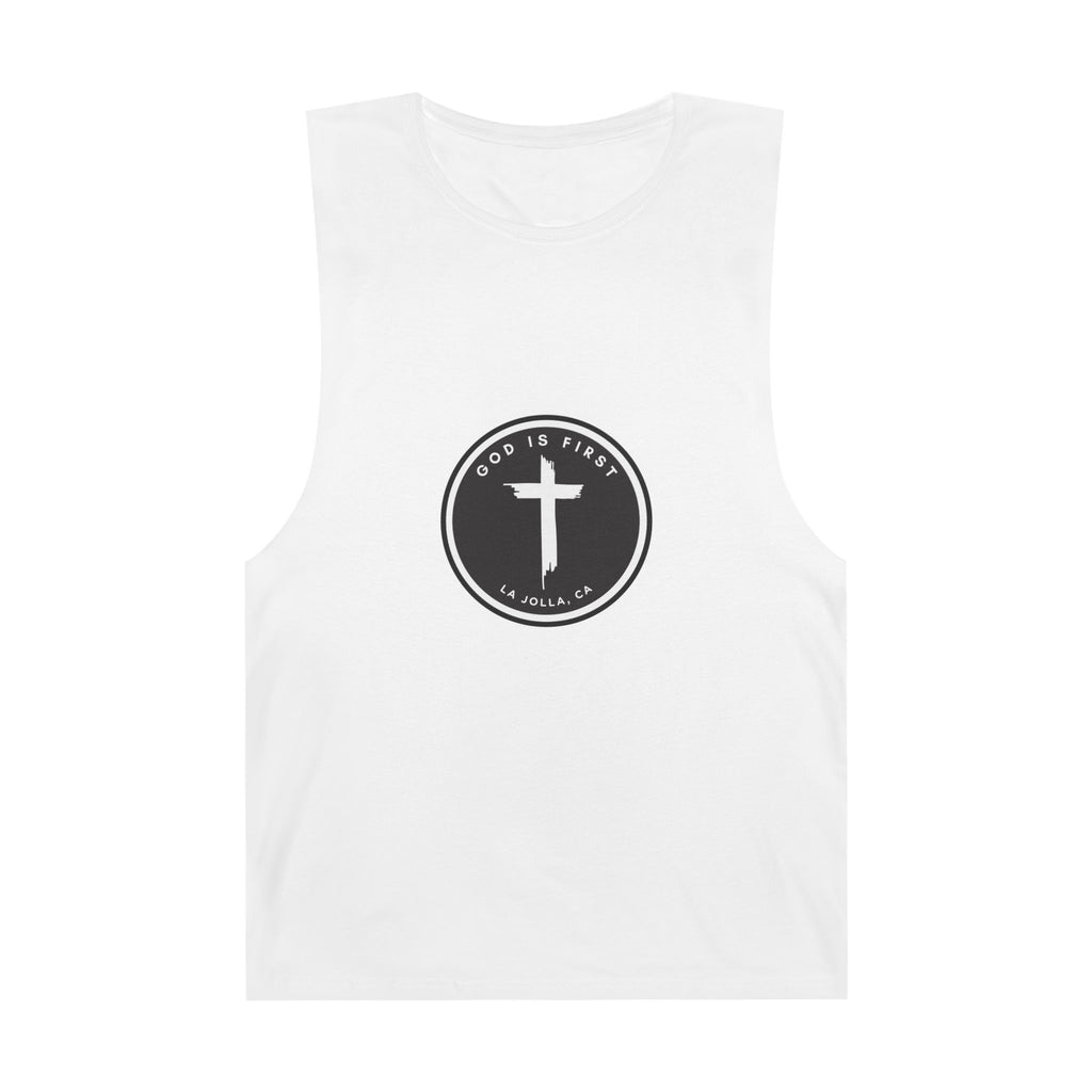 God First White Tank