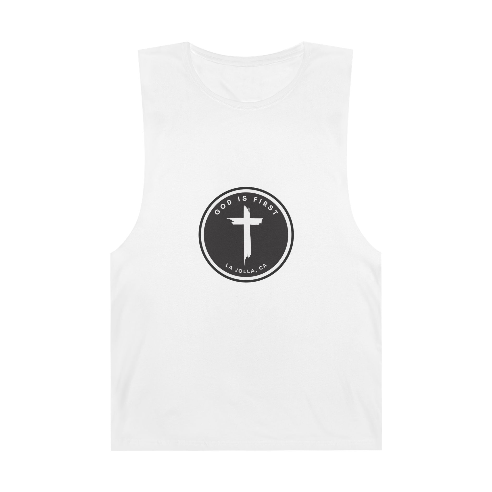 God First White Tank