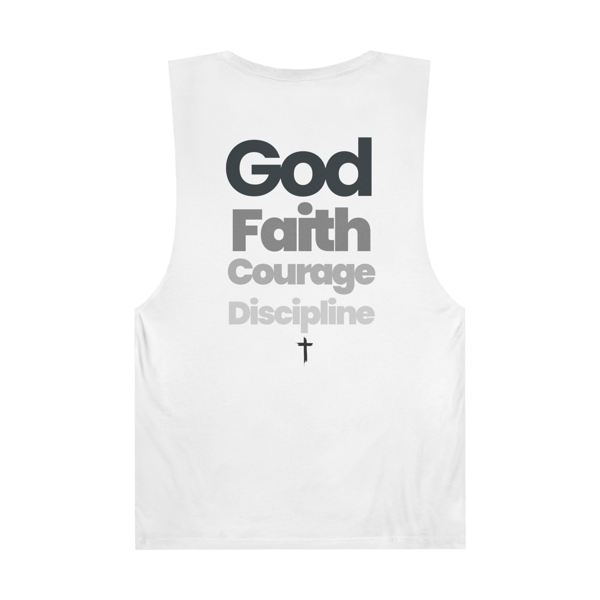God First White Tank