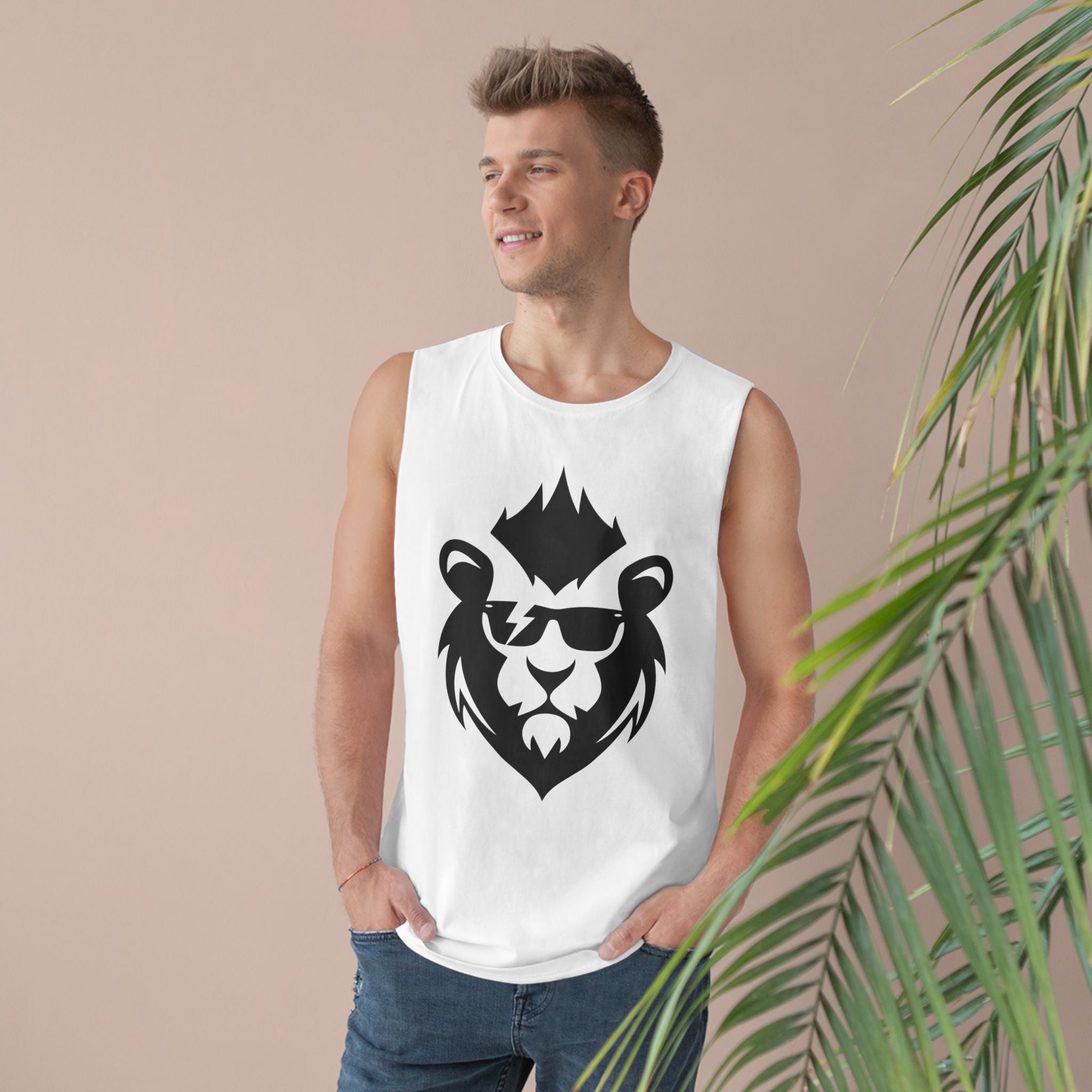 Lion Bear Two Logo Tank