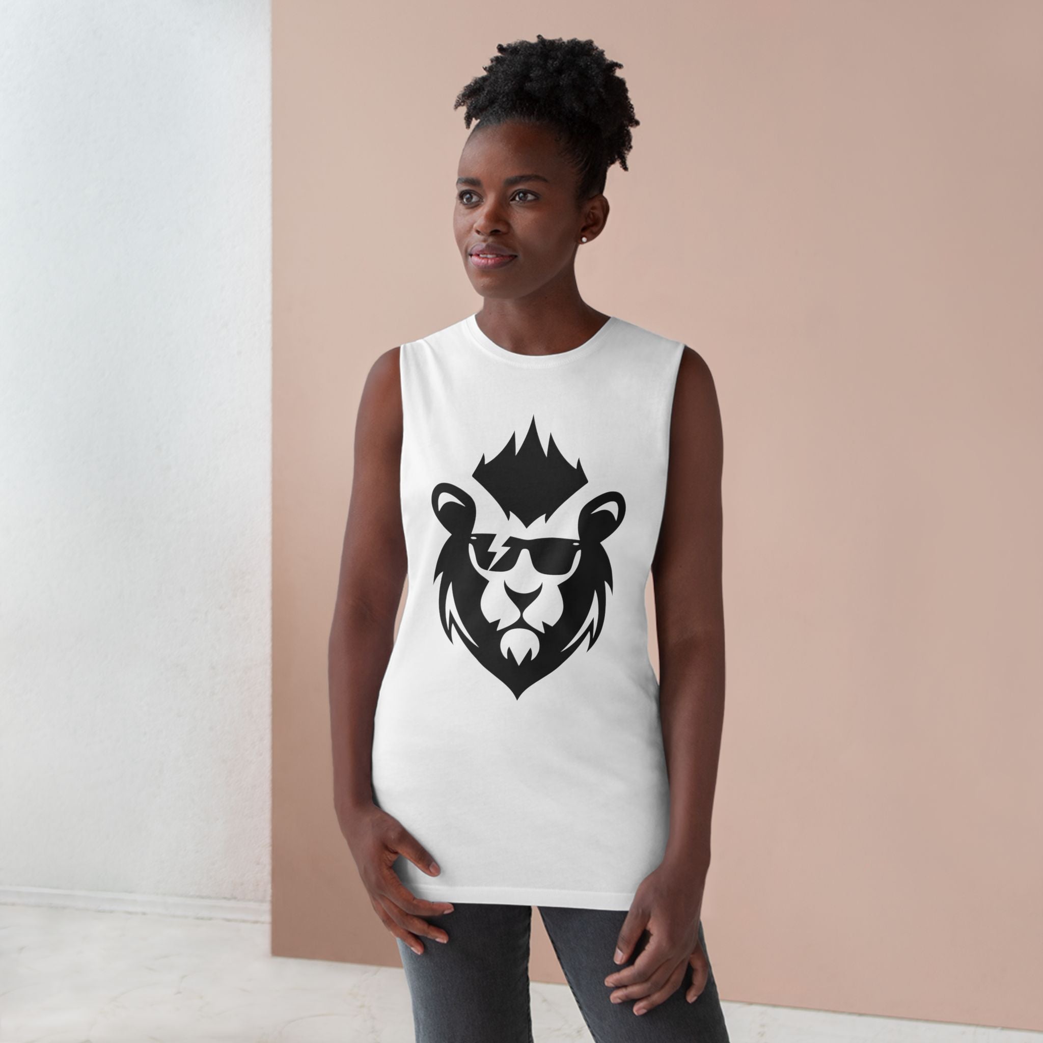 Lion Bear Two Logo Tank